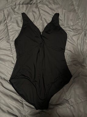 Anne Cole Black One-Piece Swimsuit